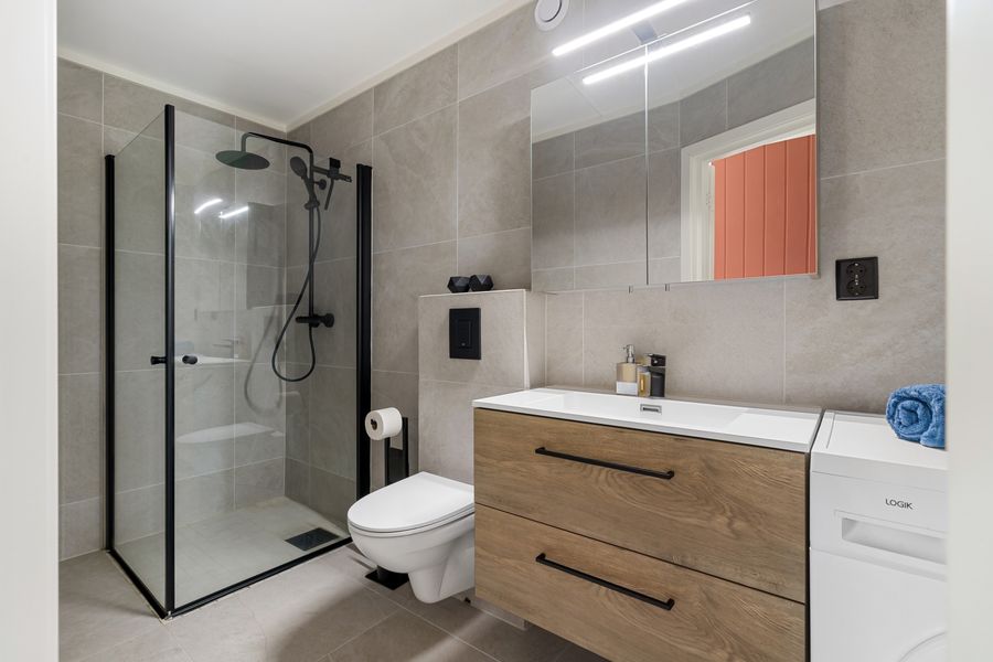 Spa-style bathroom renovation on Siesta Key